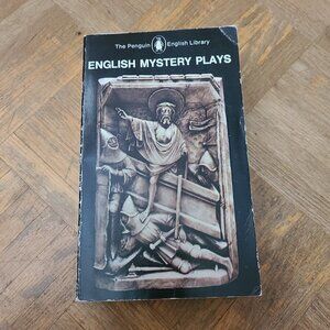*4 for $20* English Mystery Plays Vintage Book